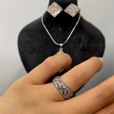 سرویس تمتم جواهر نقره سرویس نقره دخترانه ایده کادوولنتاین