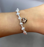 زنجیر دست تمام مروارید زنجیر گردن تمام مروارید دخترانه