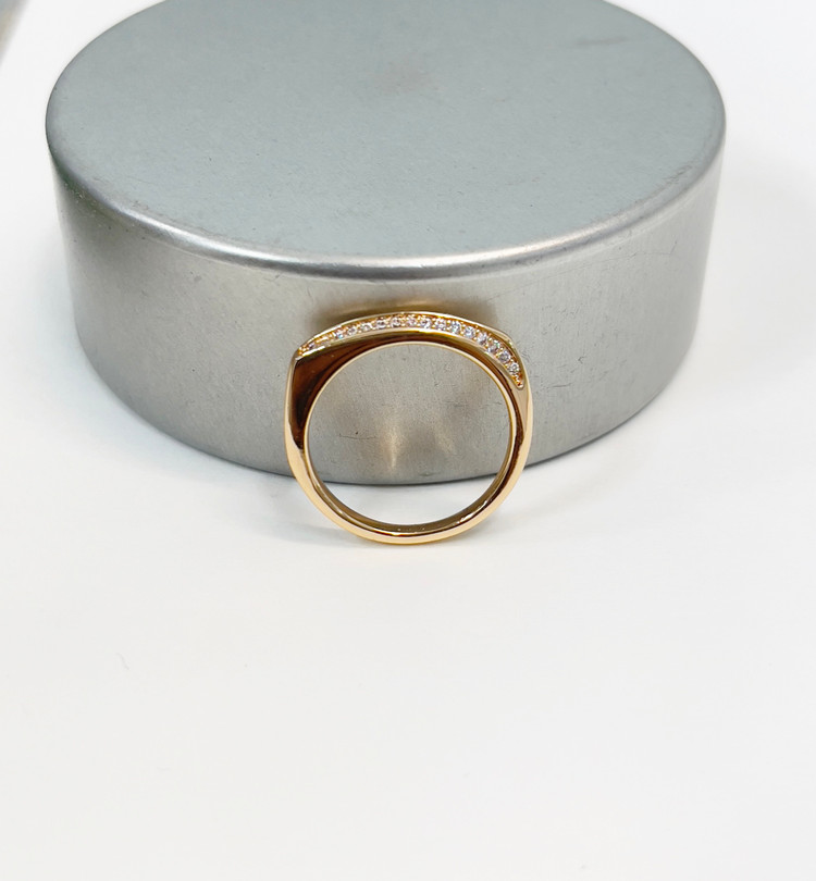 انگشتر تک حلقه زنانه طلایی انگشتر مینیمال طلایی حلقه مینیمال طلایی