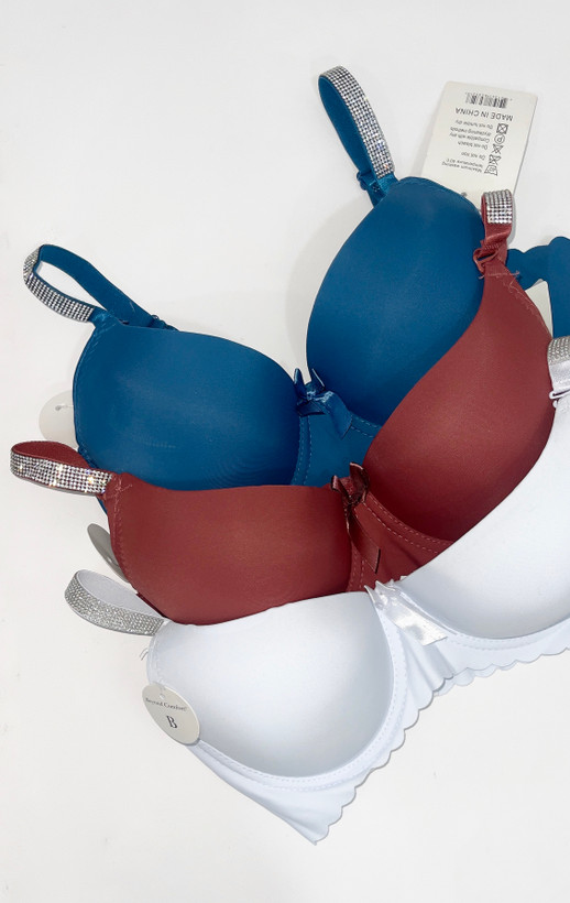 سوتین اسفنجی زنانه کاپ فنردار