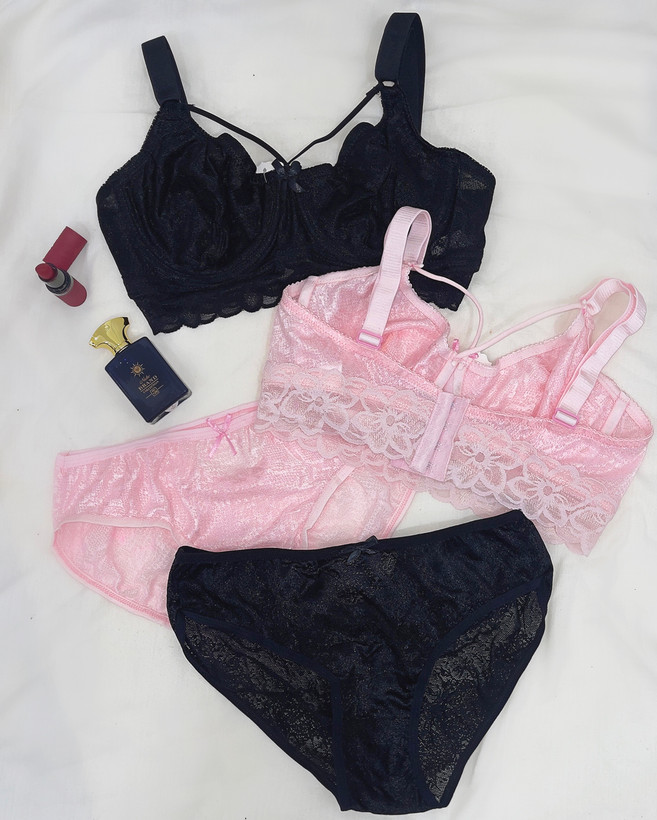 ست شورت و سوتین زنانه طرح گیپوری برند ترک