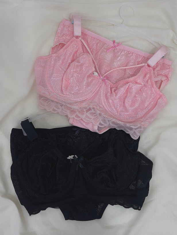 ست شورت و سوتین زنانه طرح گیپوری برند ترک