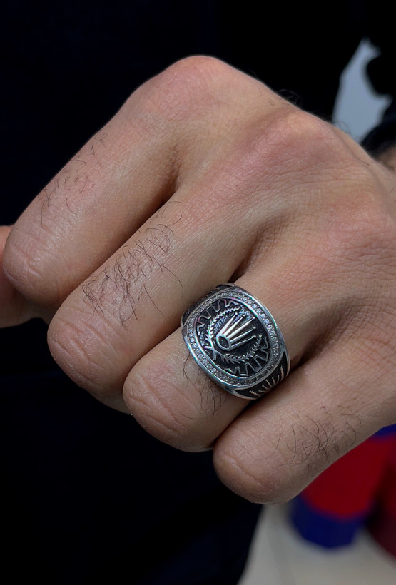 انگشتر نقره مردانه خاص و لوکس