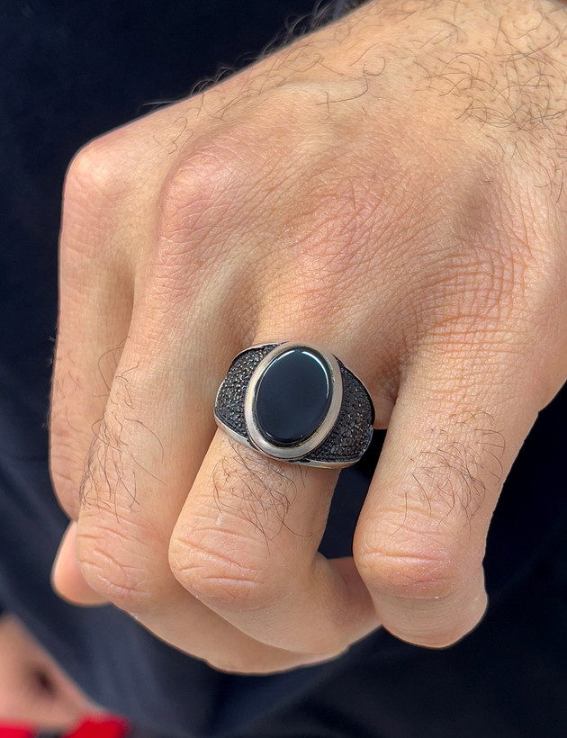 انگشتر نقره مردانه خفن و باکلاس