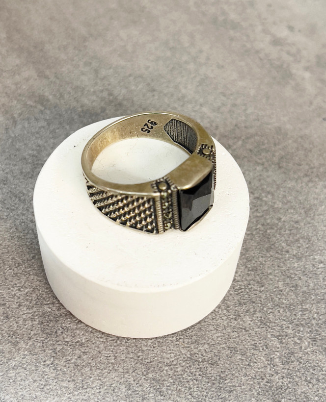 انگشتر نقره اصل با فاکتور رسمی