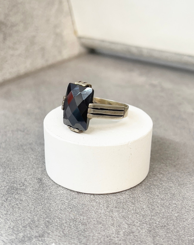 انگشتر نقره دستساز مردانه