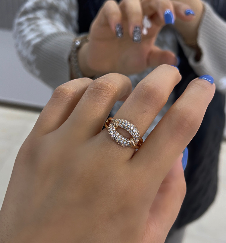 انگشتر استیل ضدحساسیت زنانه