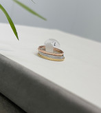 رینگ ساده استیل رنگ ثابت