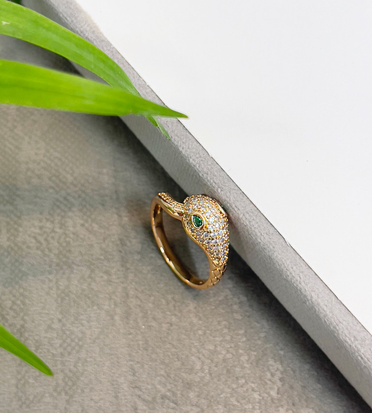 انگشتر مار نماد ثروت و پول