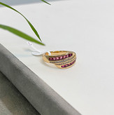 انگشتر رنگ ثابت ژوپینگ زنانه