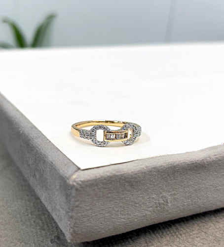 انگشتر تیفانی نگین دار