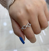 انگشتر فشن نگین دار زنانه