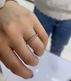 رینگ تمام نگین ژوپینگ زنانه