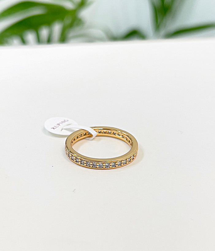 رینگ نگین دار ساده ژوپینگ