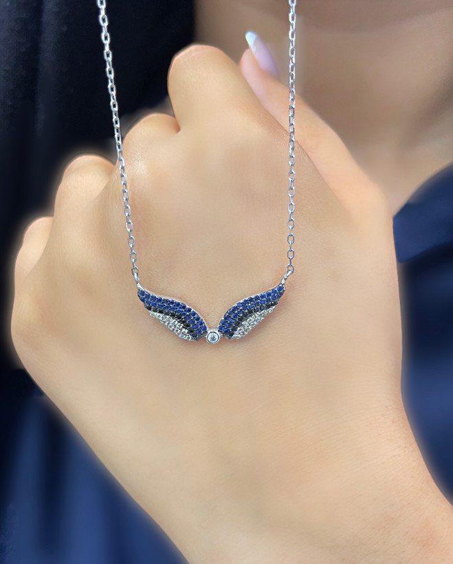 گردنبند نقره دخترونه عیار ۹۲۵