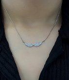 گردنبند نقره زنانه بال فرشته