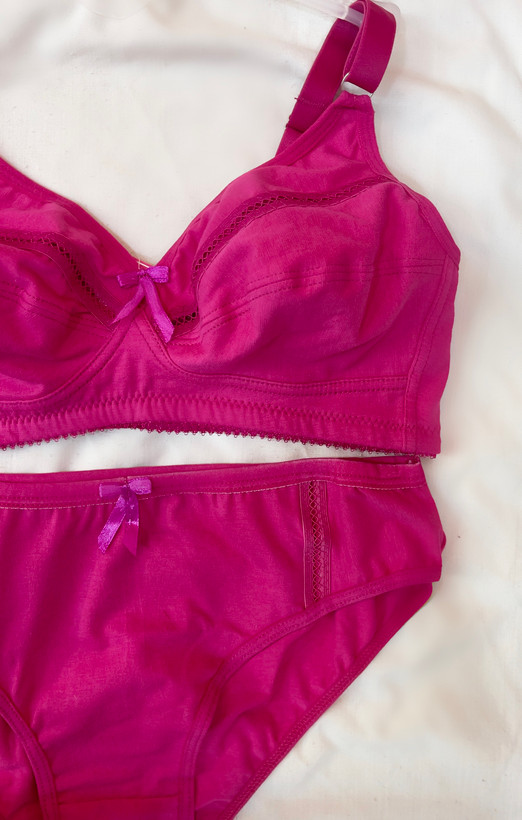 سوتین نخ پنبه بدون فنر