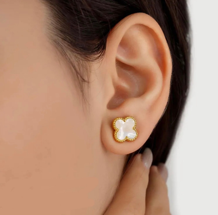 گوشواره زنانه استیل ونکلیف