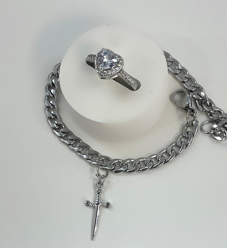 ست دستبند کارتیه و انگشتر مخصوص زوج ها