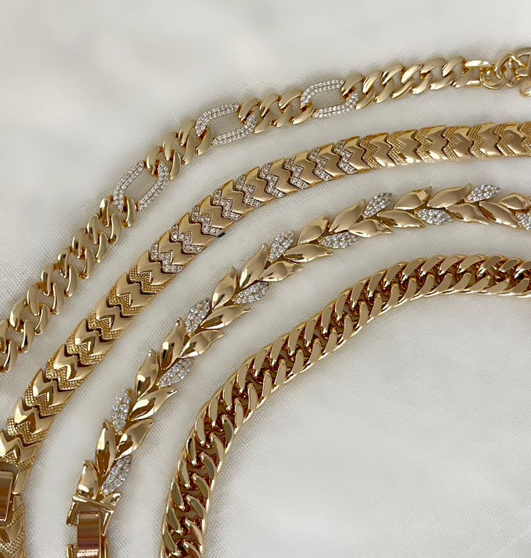 دستبند زنانه ژوپینگ طرح طلا