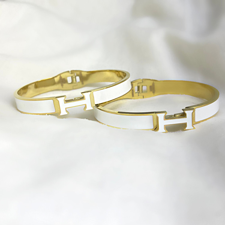 دستبند هرمس با حک برند