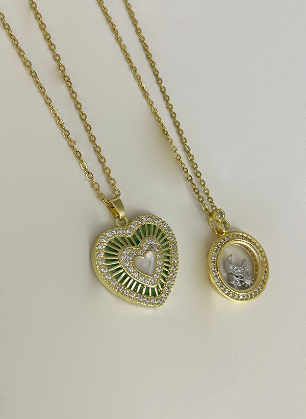 گردنبند استیل دخترانه رنگ ثابت با ارسال فوری