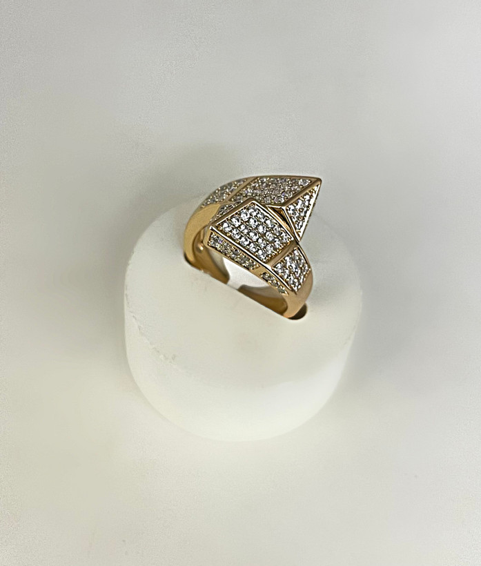 انگشتر زنانه ژوپینگ طرح طلا