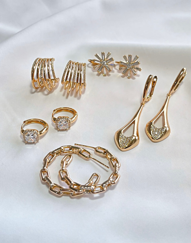 گوشواره مجلسی ظریف دخترانه