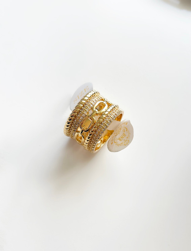 انگشتر رنگ ثابت زنانه مدل پورتوفینو