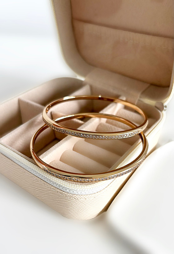 دستبند النگویی آینه ای ژوپینگ