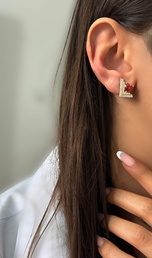 گوشپاره مینیمال قلبی دخترانه