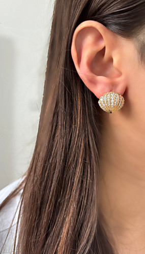 گوشواره استیل مینیمال دخترانه