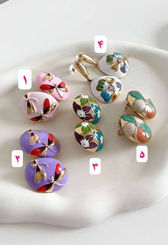 گوشواره دخترانه فصل بهار