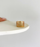 انگشتر بزرگ استیل زنانه