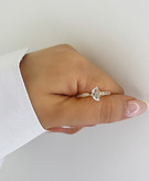 انگشتر ظریف دخترانه طلایی برند ژوپینگ