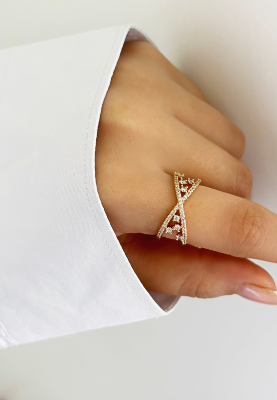 انگشتر ضدحساسیت ضربدری