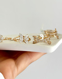 انگشتر زنانه با آبکاری طلا