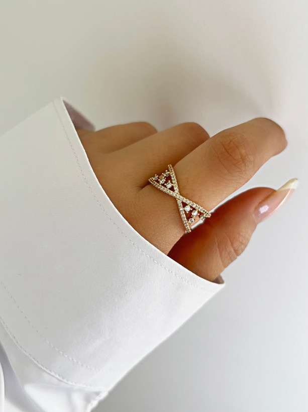 انگشتر استیل زنانه ژوپینگ