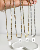 گردنبند مردانه استیل رنگ ثابت