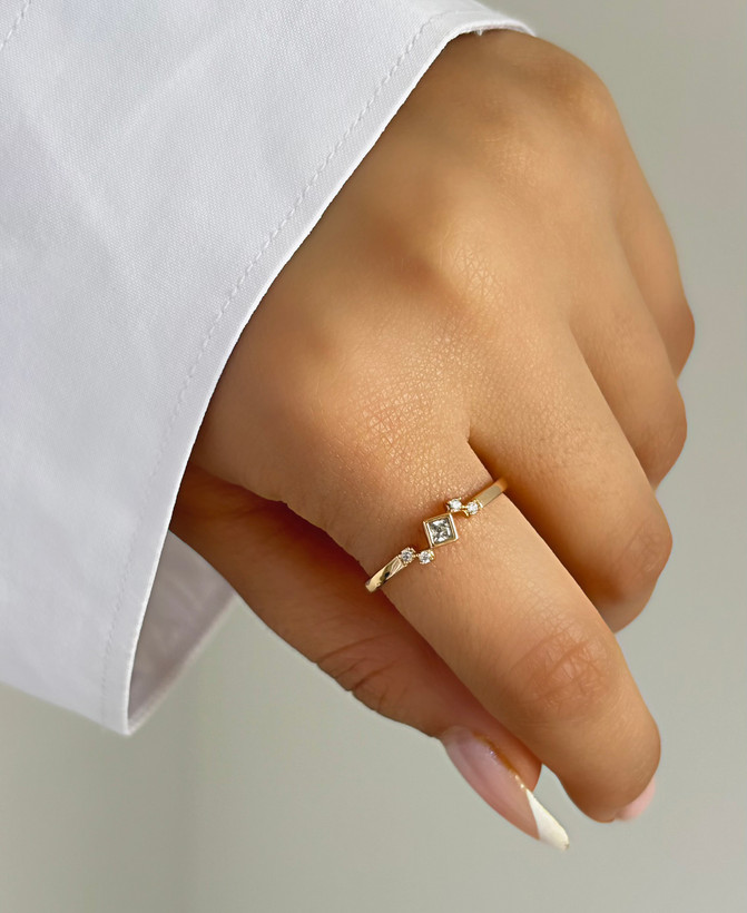 انگشتر پینترستی دخترانه