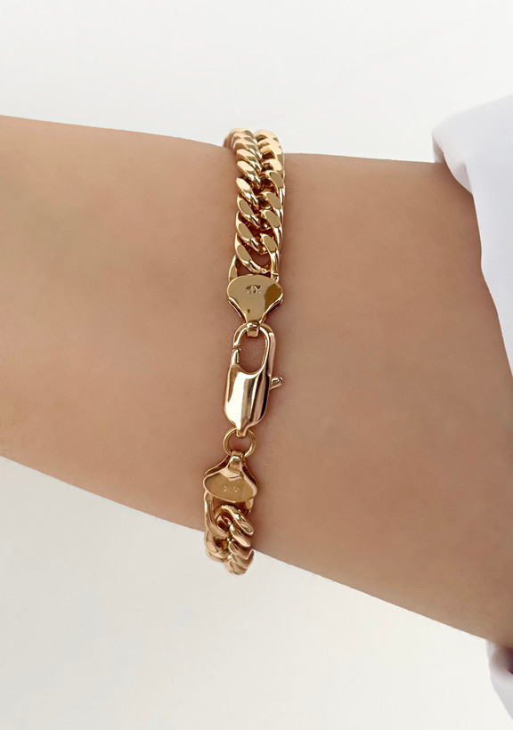 دستبند کارتیه طرح طلا زنانه