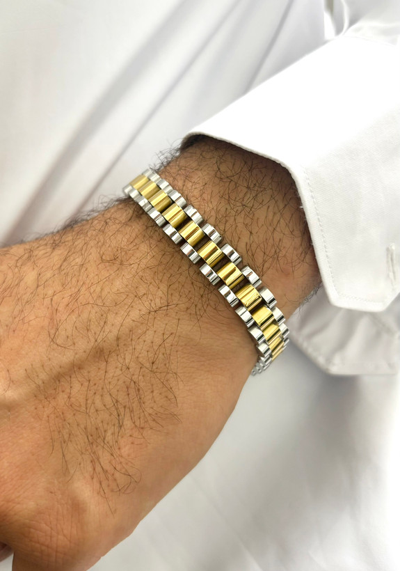 دستبند. رولکس پهن زنانه و مردانه