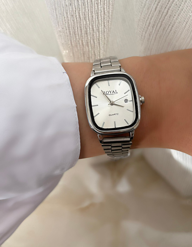 ساعت صفحه مستطیلی زنانه