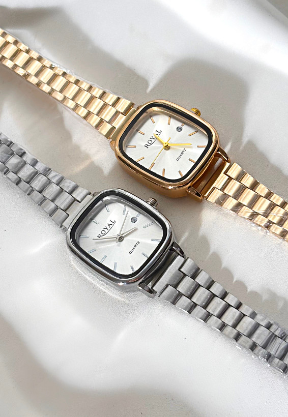 ساعت تمام استیل رنانه