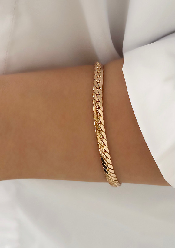 دستبند طلایی دخترانه ژوپینگ