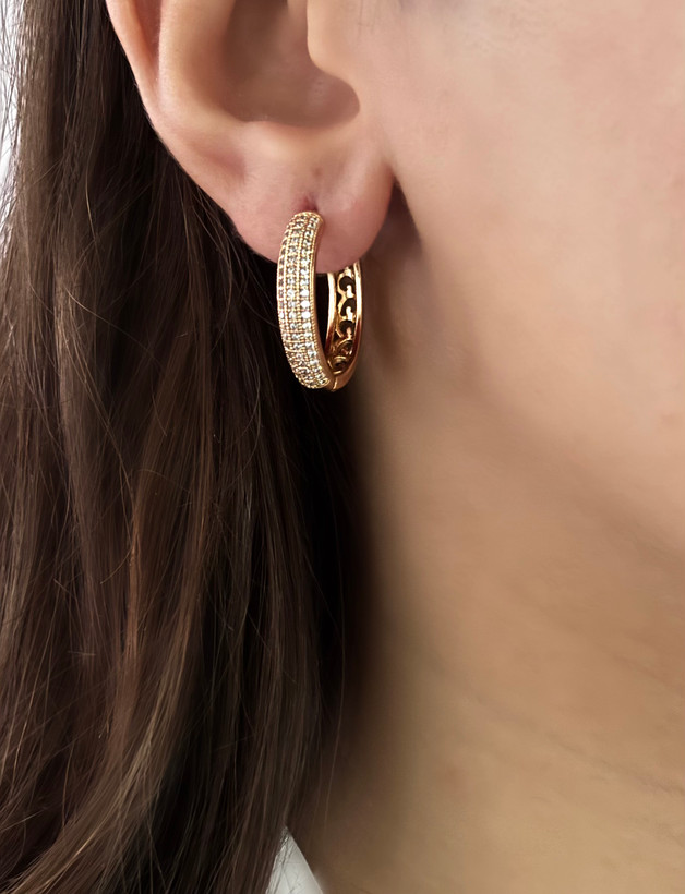 گوشواره حلقه ای جدید زنانه