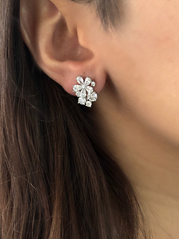 کووشاره مینیمال و ساده طرح گل دخترانه