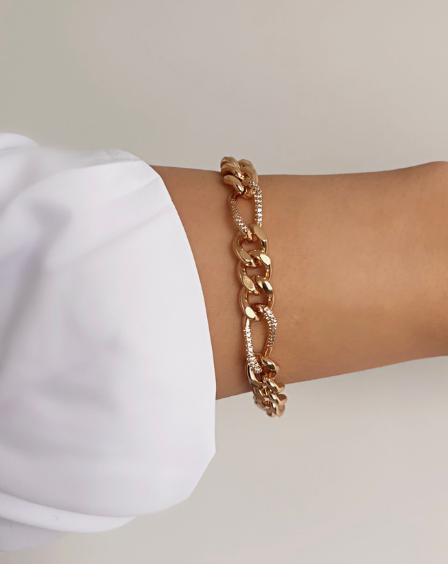 دستبند زنجیری ژوپینگ زنانه