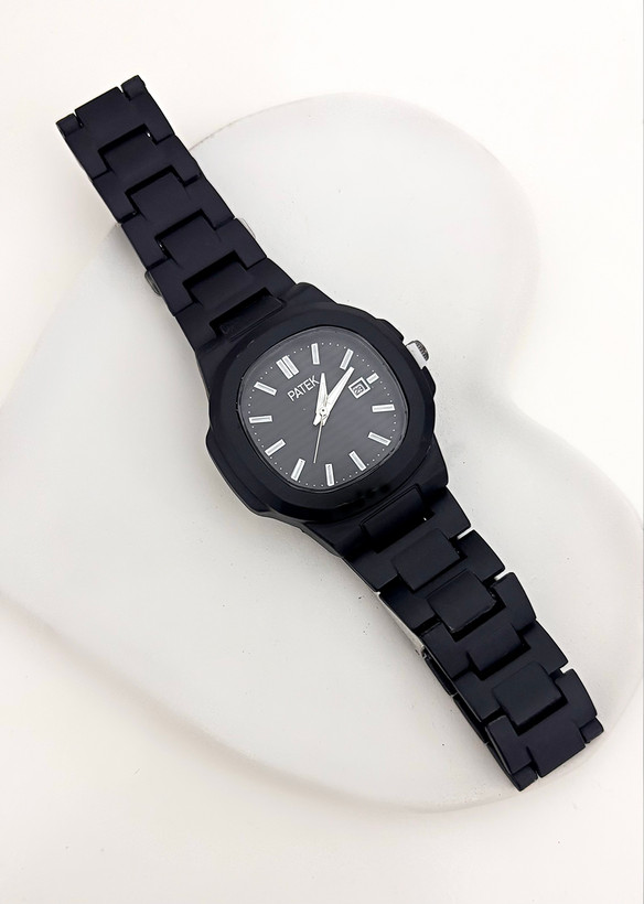 ساعت تمام مشکی پتک فیلیپ