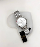 ساعت مردانه تمام نقره ای استیل